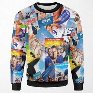 Adam Sandler Collage All-over-print Unisex Sweatshirt