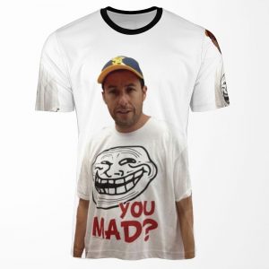 Adam Sandler Wearing A U Mad T Shrit All-over-print T-shirt