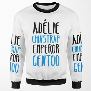 Adelie Chinstrap Emperor Gentoo All-over-print Unisex Sweatshirt