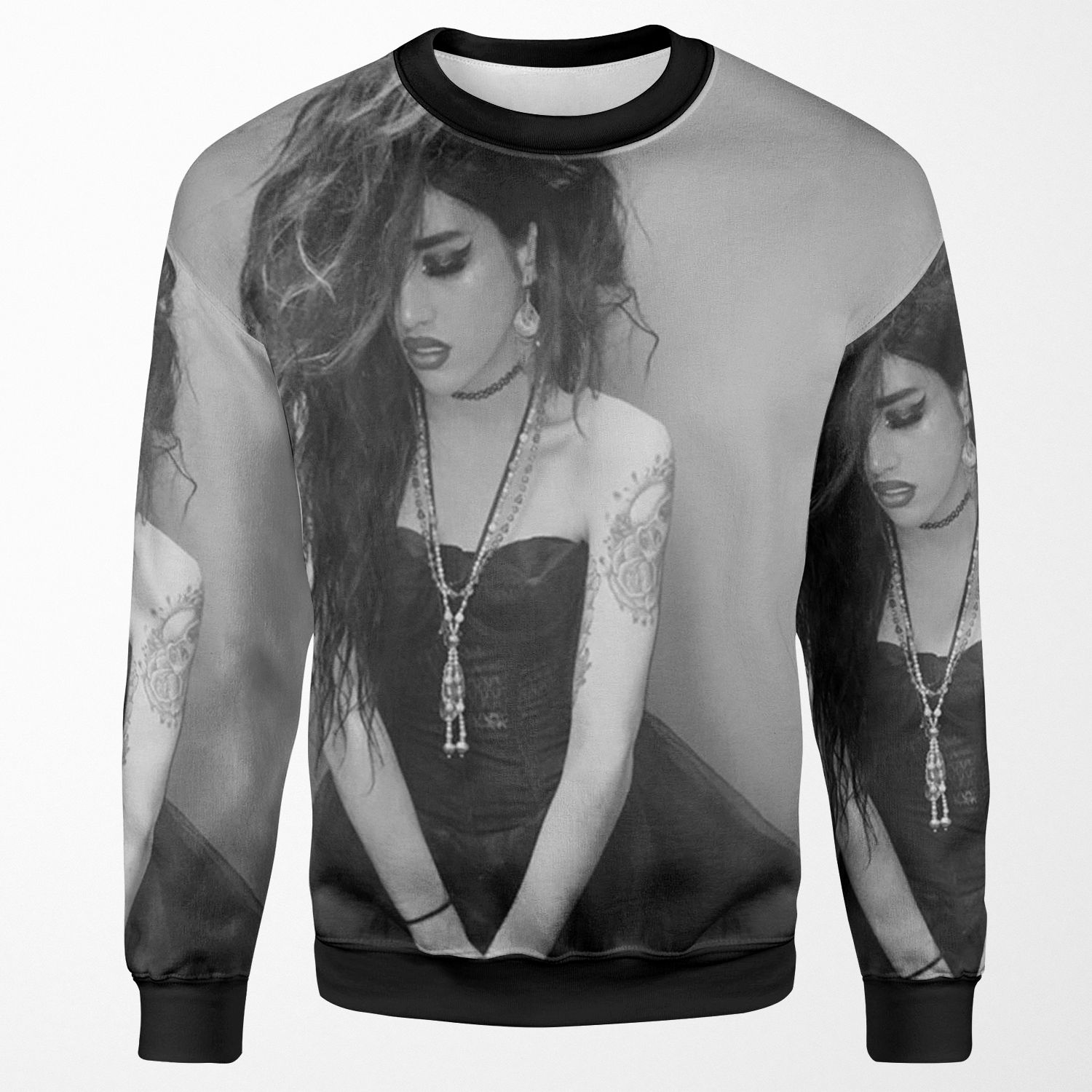 Adore Delano B And W All-over-print Unisex Sweatshirt