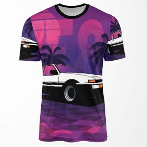 Ae86 All-over-print T-shirt
