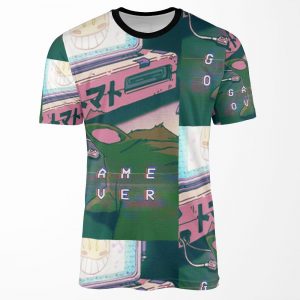 Aesthetic Game Over All-over-print T-shirt
