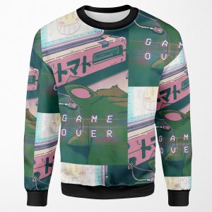 Aesthetic Game Over All-over-print Unisex Sweatshirt
