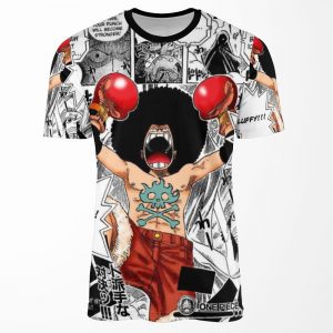 Afro Luffy All-over-print T-shirt