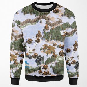 Age Of Empires Snowy Landscape All-over-print Unisex Sweatshirt