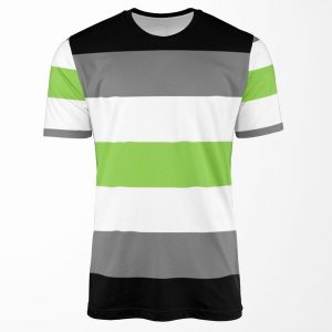 Agender Flag All-over-print T-shirt