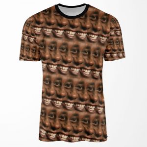 Ainsley Harriott Repeating Pattern All-over-print T-shirt