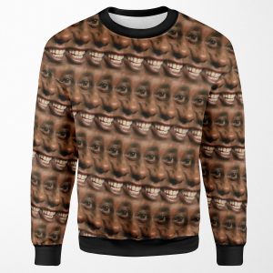 Ainsley Harriott Repeating Pattern All-over-print Unisex Sweatshirt