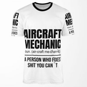 Airplane Mechanic Aircraft Technician Gift Idea All-over-print T-shirt