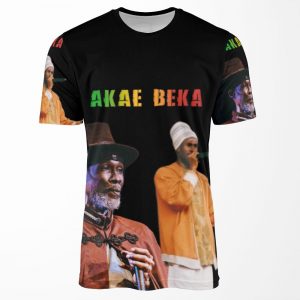 Akae Got Midnite All-over-print T-shirt