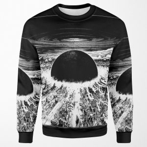 Akira Neo Tokyo Explosion All-over-print Unisex Sweatshirt