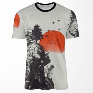 Alan S Hangover All-over-print T-shirt