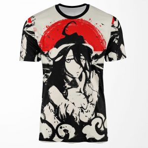 Albedo Japanese Ink %E3%82%A2%E3%83%Ab%E3%83%99%E3%83%89 All-over-print T-shirt