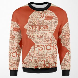 Alfred Hitchcock Presents All-over-print Unisex Sweatshirt