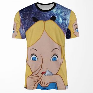 Alice Going To Wonderland All-over-print T-shirt