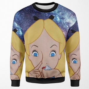 Alice Going To Wonderland All-over-print Unisex Sweatshirt