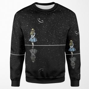 Alice In Wonderland Starry Night All-over-print Unisex Sweatshirt