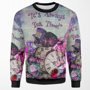 Alice Vintage All-over-print Unisex Sweatshirt