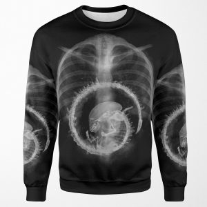Alien Radiography Alien X Ray All-over-print Unisex Sweatshirt
