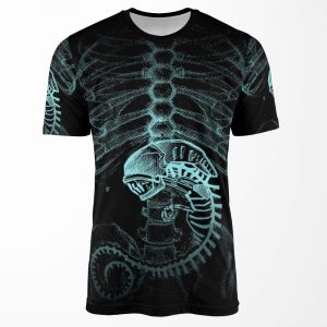 Alien Radiography X Ray All-over-print T-shirt