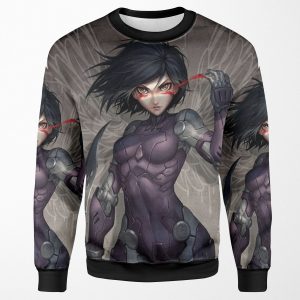 Alita All-over-print Unisex Sweatshirt