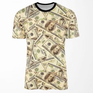 All About The Benjamins All-over-print T-shirt