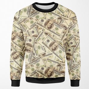 All About The Benjamins All-over-print Unisex Sweatshirt
