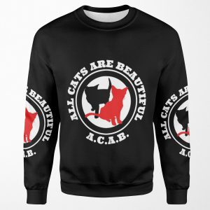 All Cats Are Beautiful All-over-print Unisex Sweatshirt
