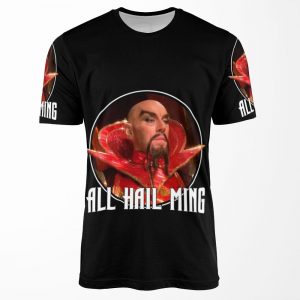 All Hail Ming Inspired By Flash Gordon All-over-print T-shirt