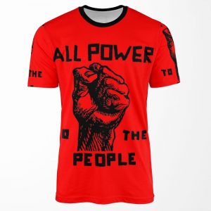 All Power To The People All-over-print T-shirt