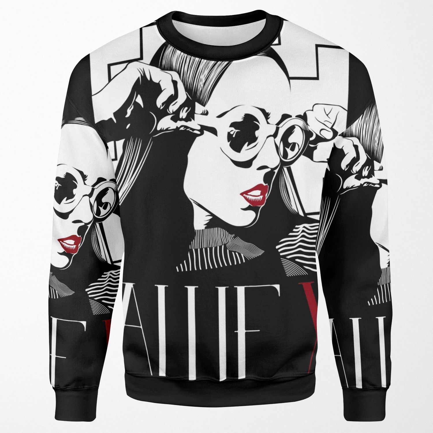 Allie X Portrait All-over-print Unisex Sweatshirt