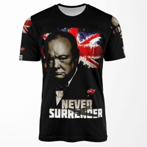 Allied Nations Winston Churchill All-over-print T-shirt