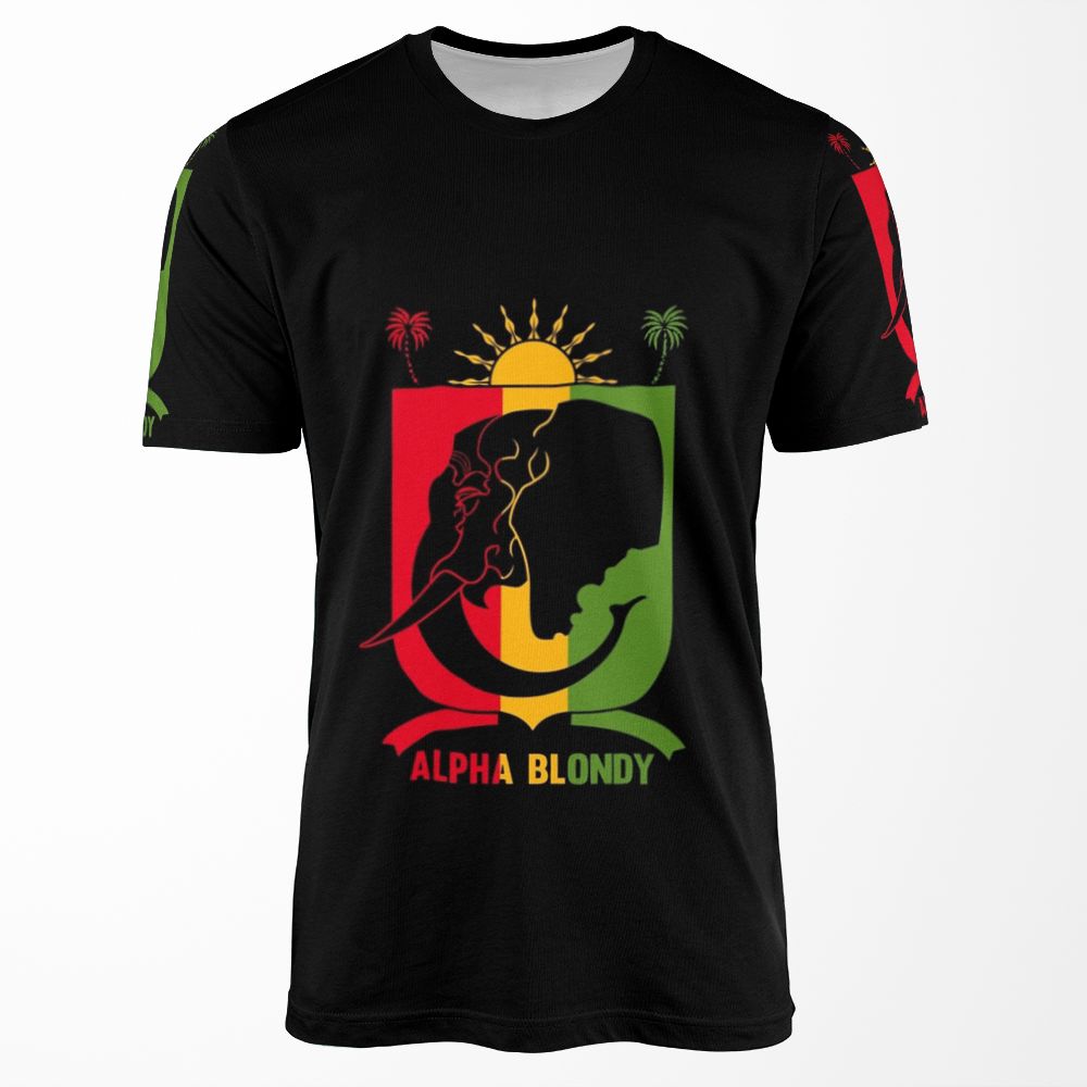 Alpha Blondy All-over-print T-shirt