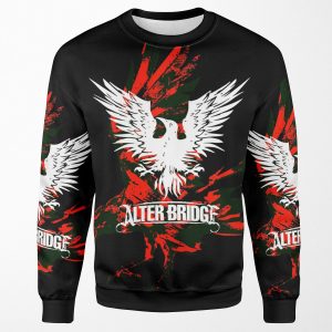 Alter Bridge Blackbird Background All-over-print Unisex Sweatshirt