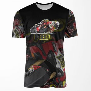Alvaro Bautista All-over-print T-shirt