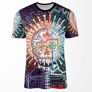 Always On The Edge Of Death But All We Have Is Now All-over-print T-shirt