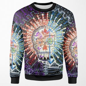Always On The Edge Of Death But All We Have Is Now All-over-print Unisex Sweatshirt
