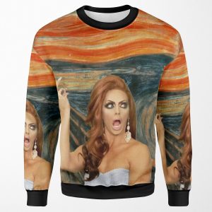 Alyssa In The Scream All-over-print Unisex Sweatshirt