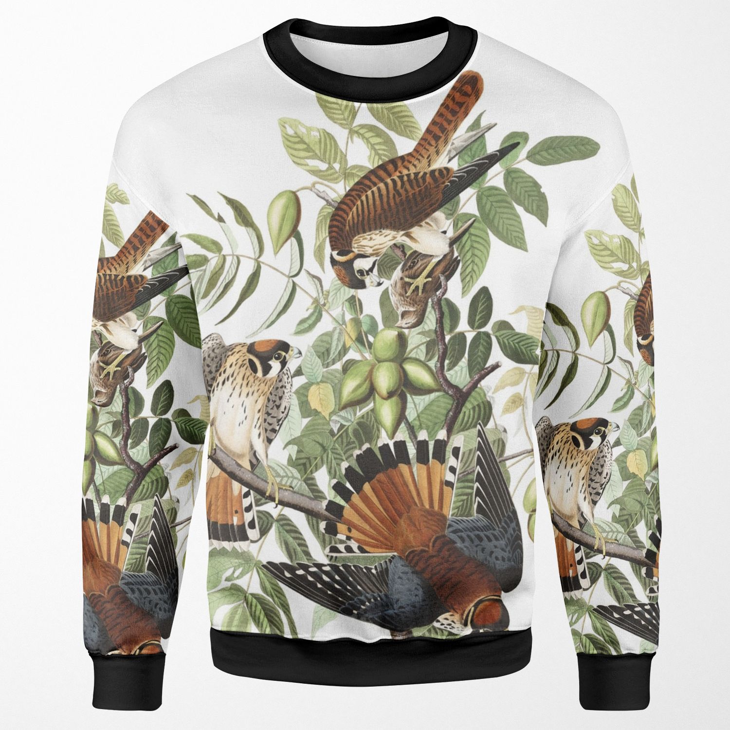 American Kestrel John James Audubon All-over-print Unisex Sweatshirt