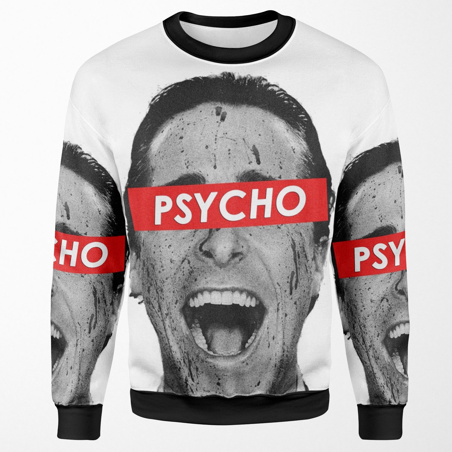American Psycho Patrick Bateman All-over-print Unisex Sweatshirt