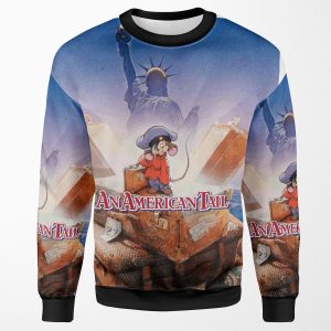 American Tail Drew Struzan Poster Design All-over-print Unisex Sweatshirt