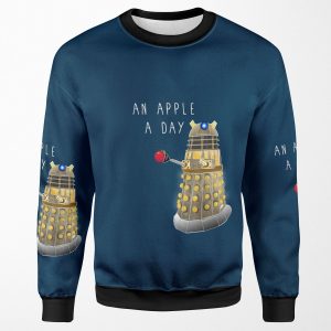 An Apple A Day Keeps The Doctor Away All-over-print Unisex Sweatshirt