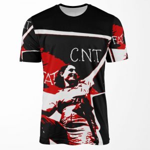 Anarchist C N T All-over-print T-shirt