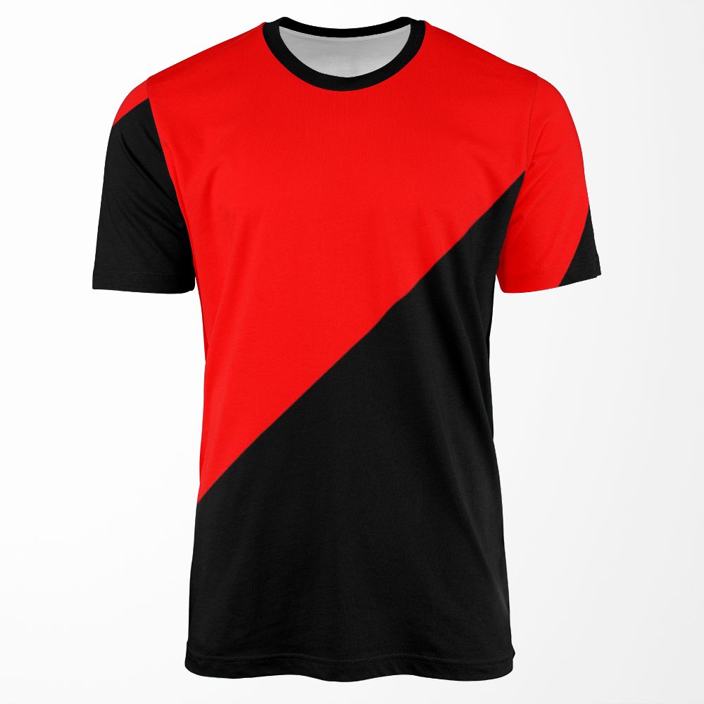 Anarcho Communism Movement Flag All-over-print T-shirt