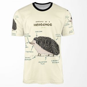 Anatomy Of A Hedgehog All-over-print T-shirt