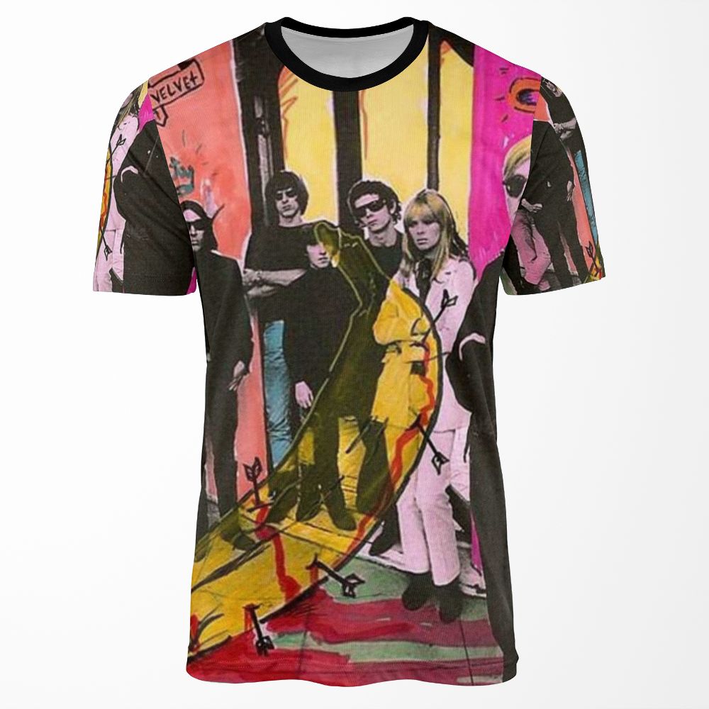 Andy Warhol And The Velvet Underground All-over-print T-shirt