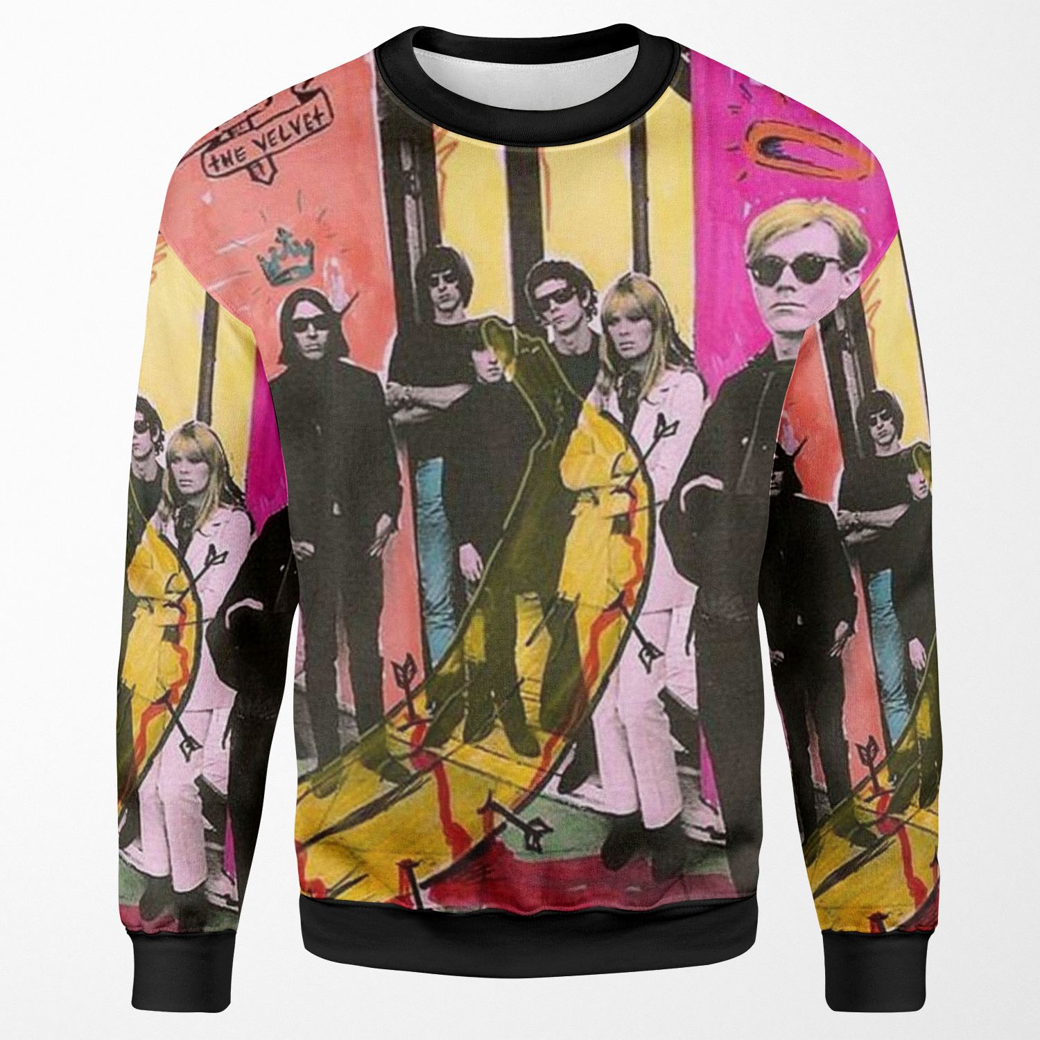 Andy Warhol And The Velvet Underground All-over-print Unisex Sweatshirt