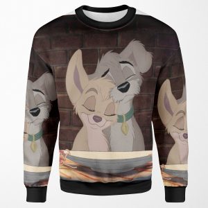 Angel And Scamp All-over-print Unisex Sweatshirt