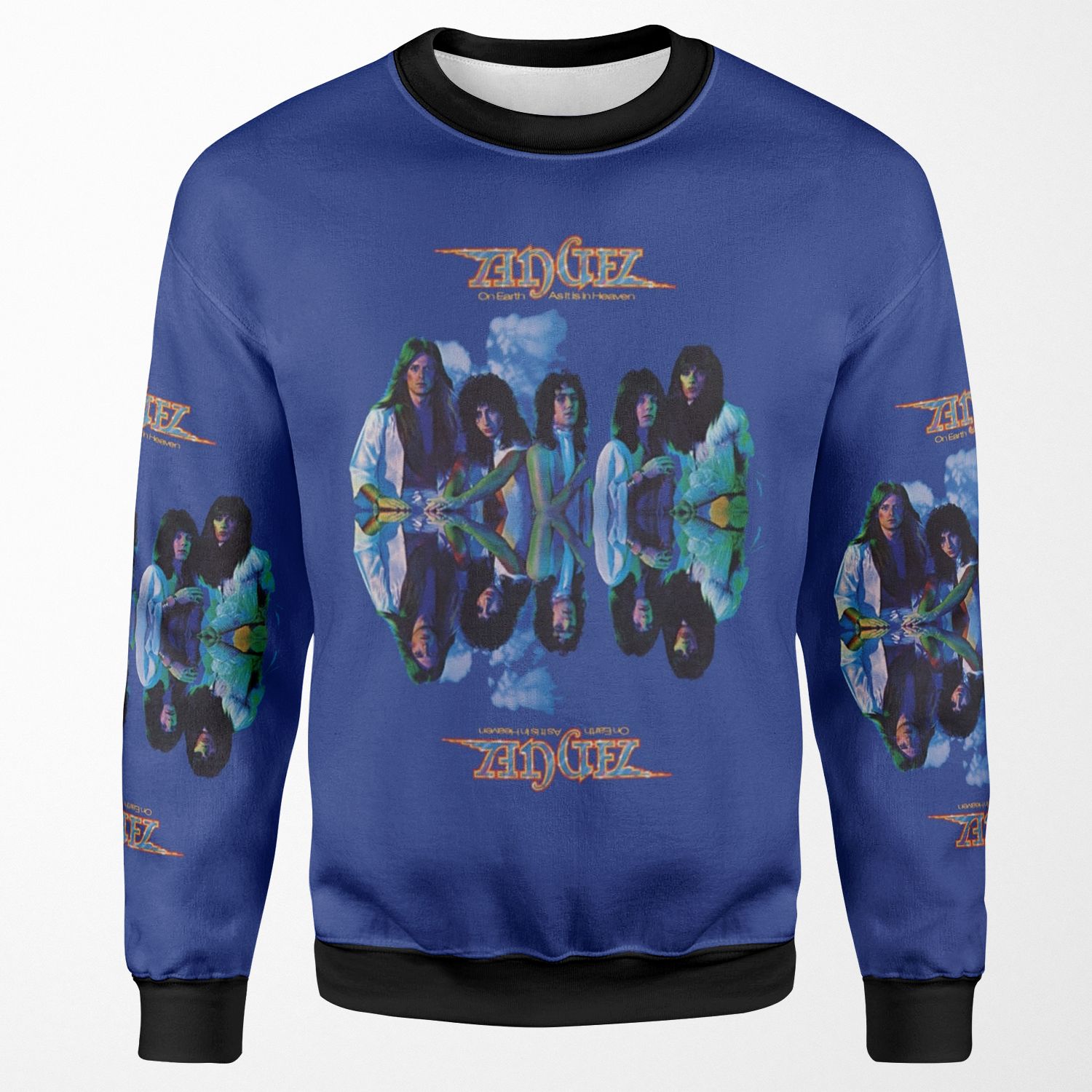 Angel On Earth As It Is In Heaven All-over-print Unisex Sweatshirt