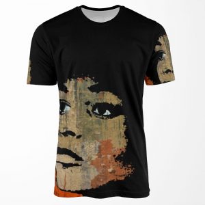 Angela Davis 2B All-over-print T-shirt